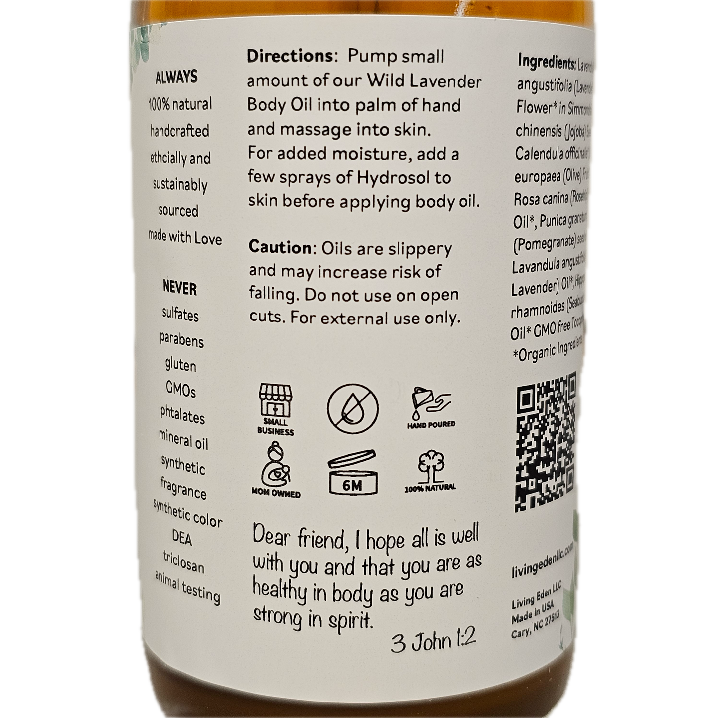 Wild Lavender Body Oil